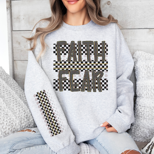 Checkered Faith Over Fear