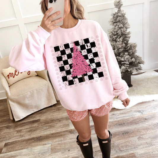 EXCLUSIVE - Checkered Christmas Tree