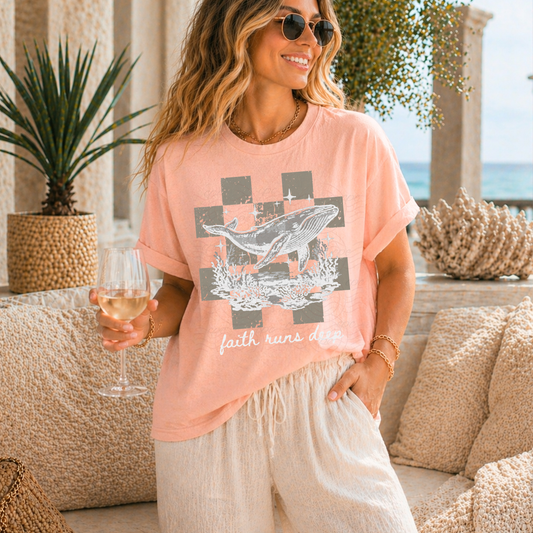 Checkers Whale Faith Runs Deep