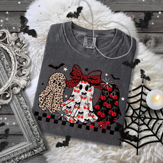 Cherry Ghosts Checkered Bottom