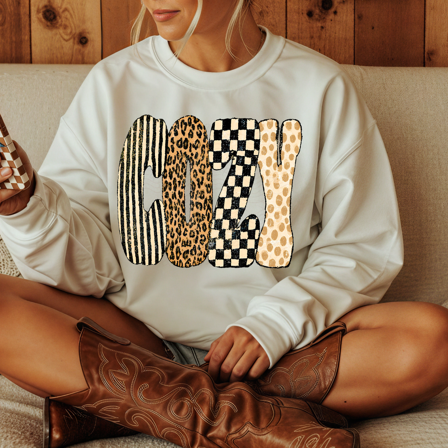 Chunky Patterned Cozy
