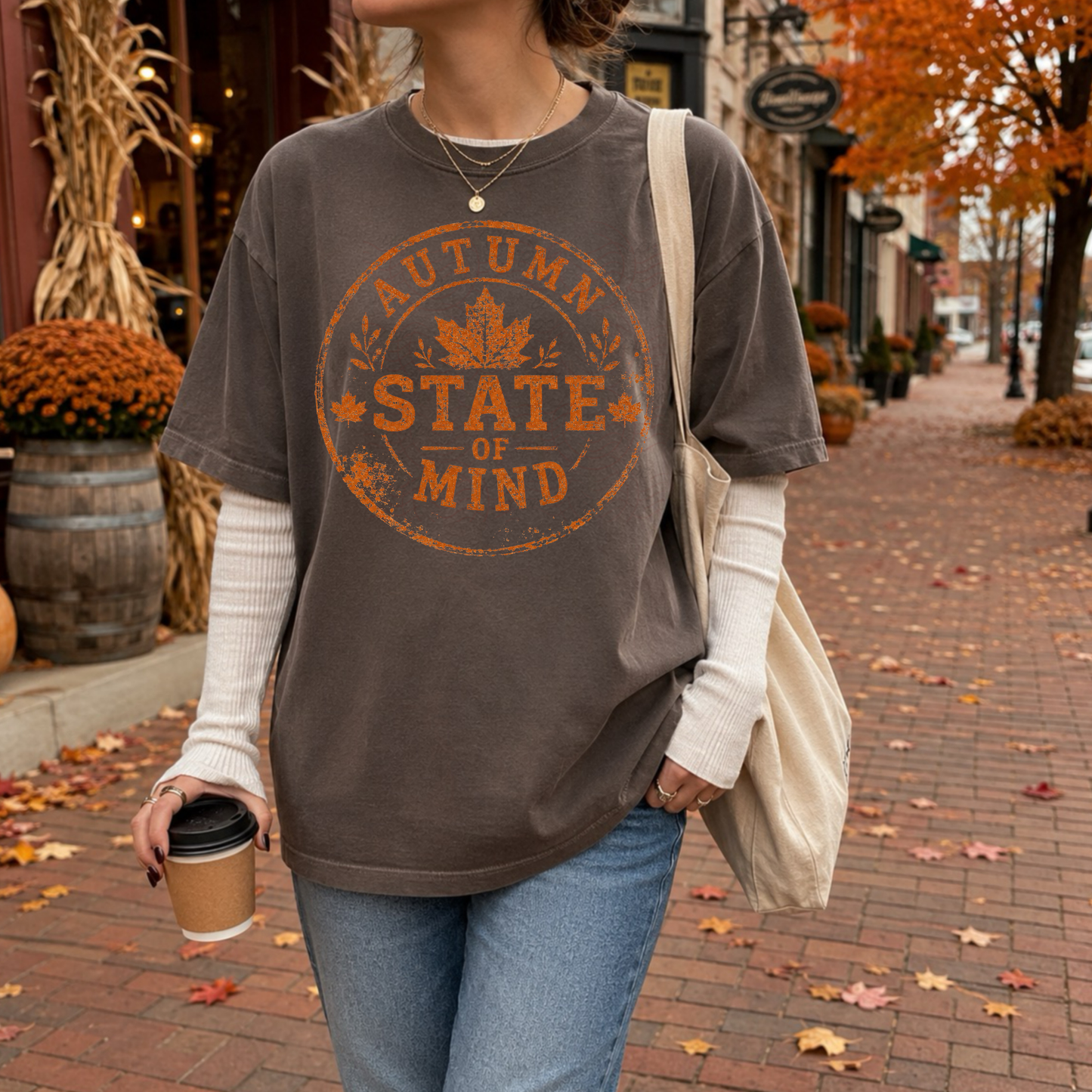 Circle Autumn State Of Mind
