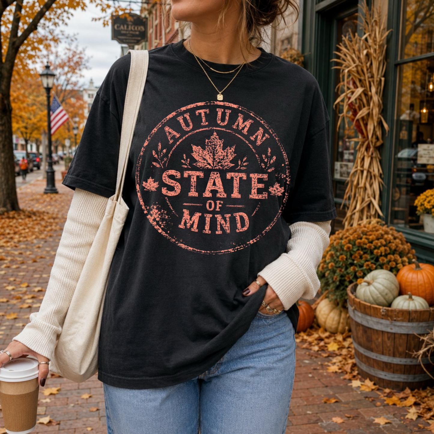 Circle Autumn State Of Mind
