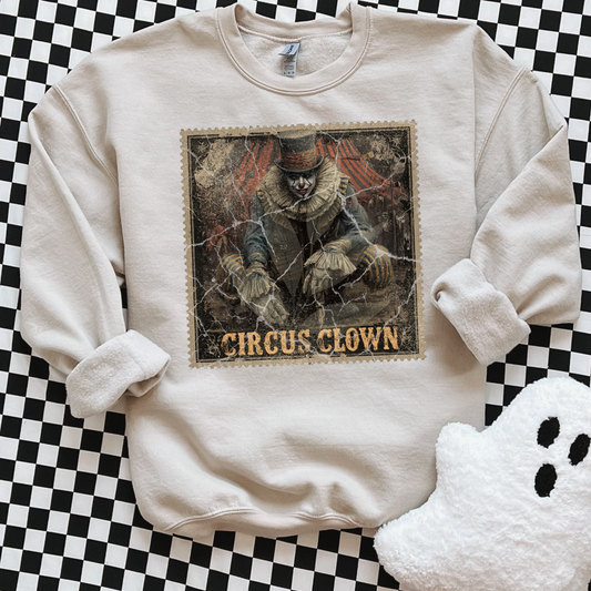 Circus Clown Stamp