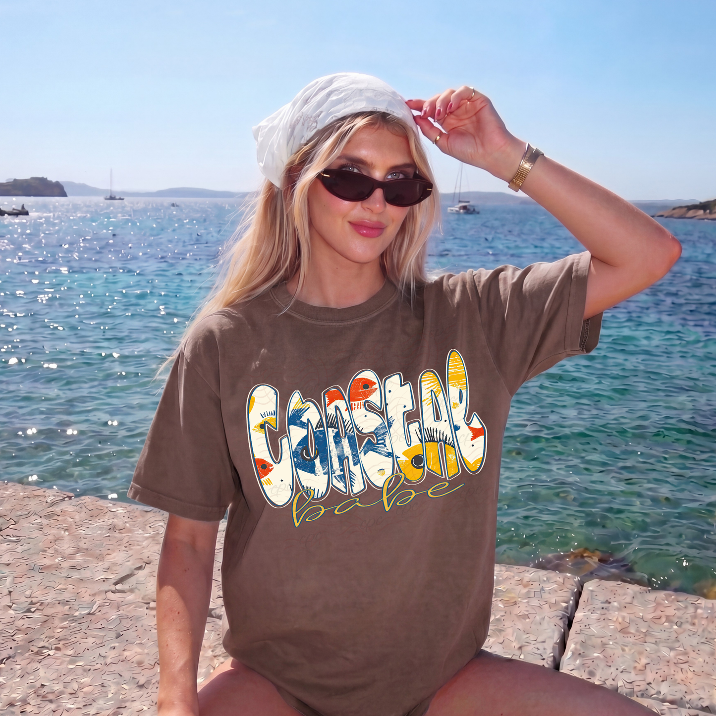 Coastal Babe Colorful Fish