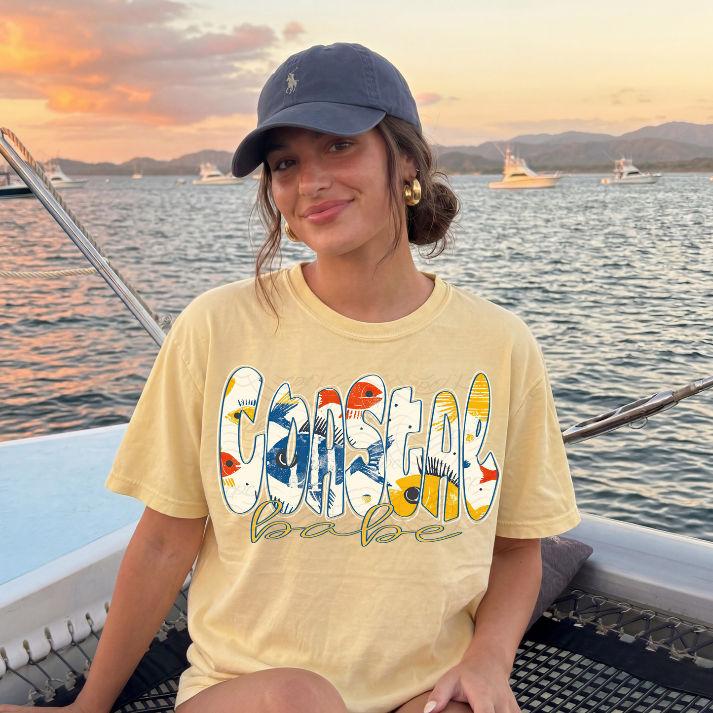 Coastal Babe Colorful Fish