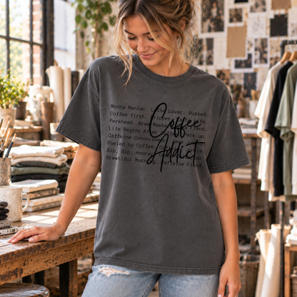 Coffee Addict Typography