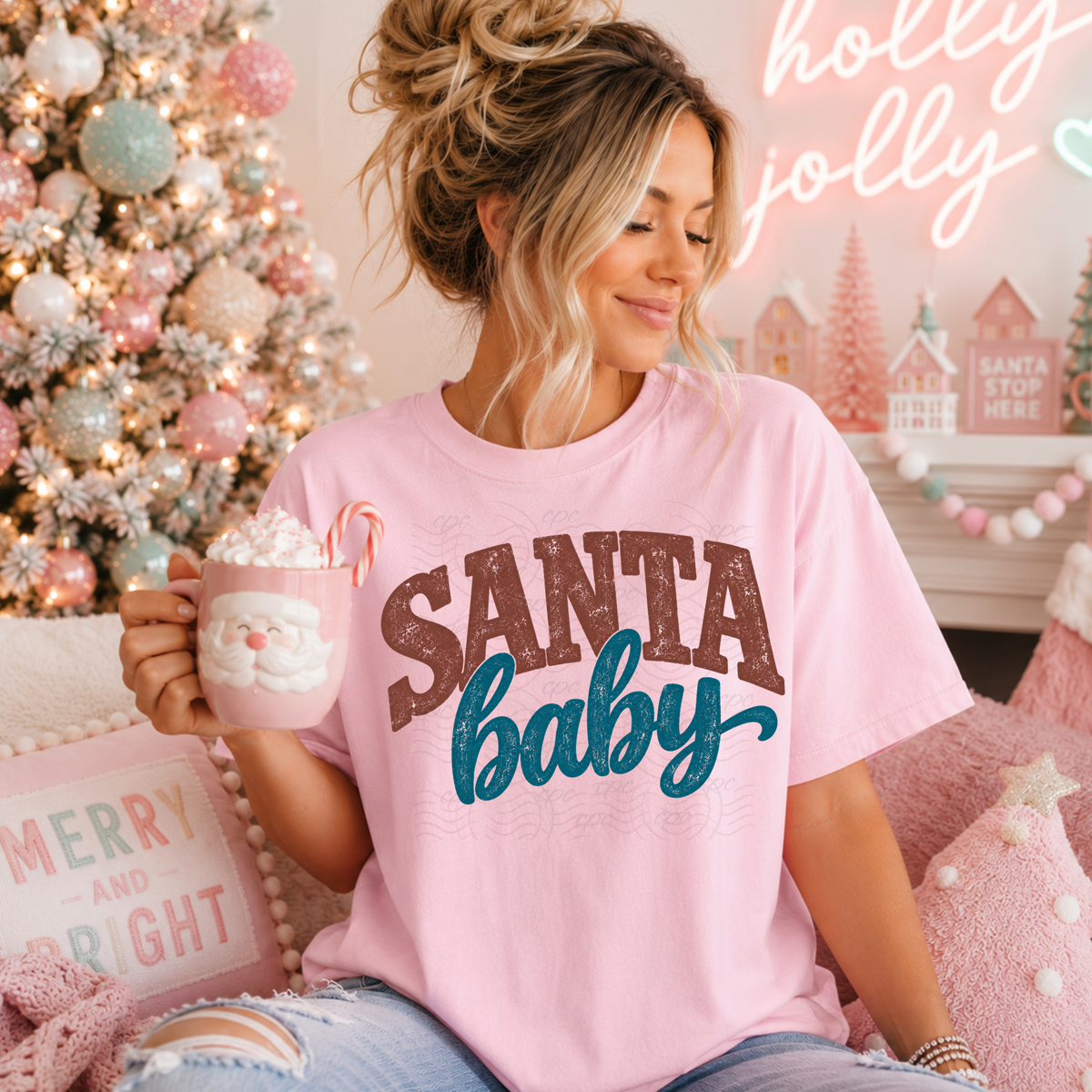 Colored Santa Baby