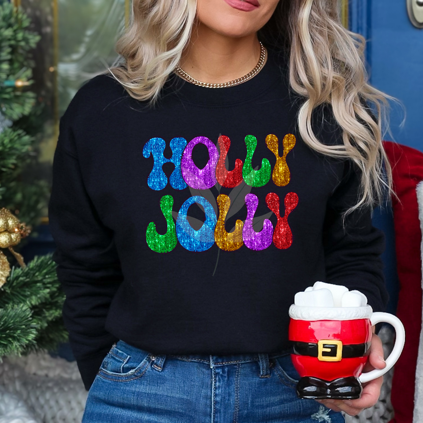 Colorful Holly Jolly