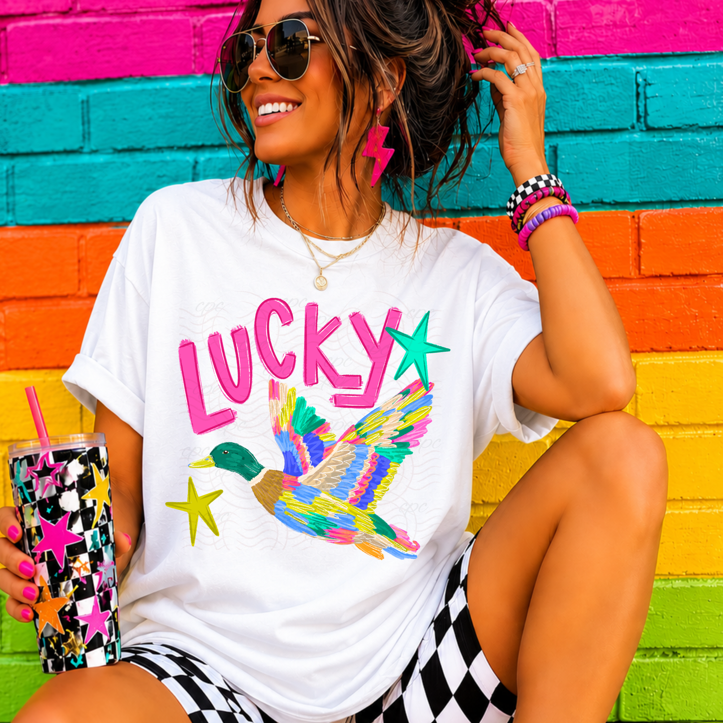 Colorful Lucky Duck