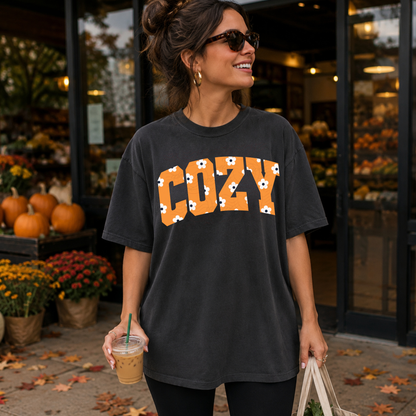 Cozy Orange Daisy