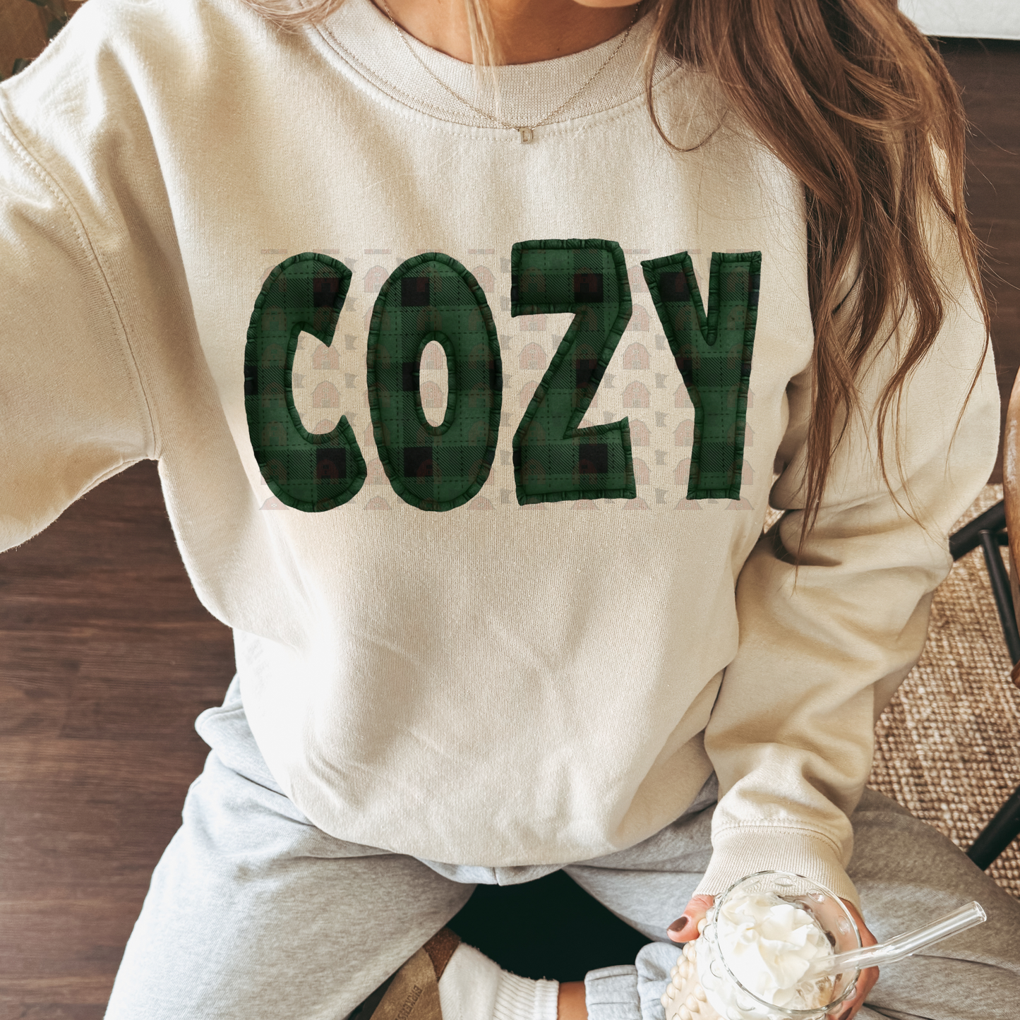 Cozy Green Plaid Patchwork