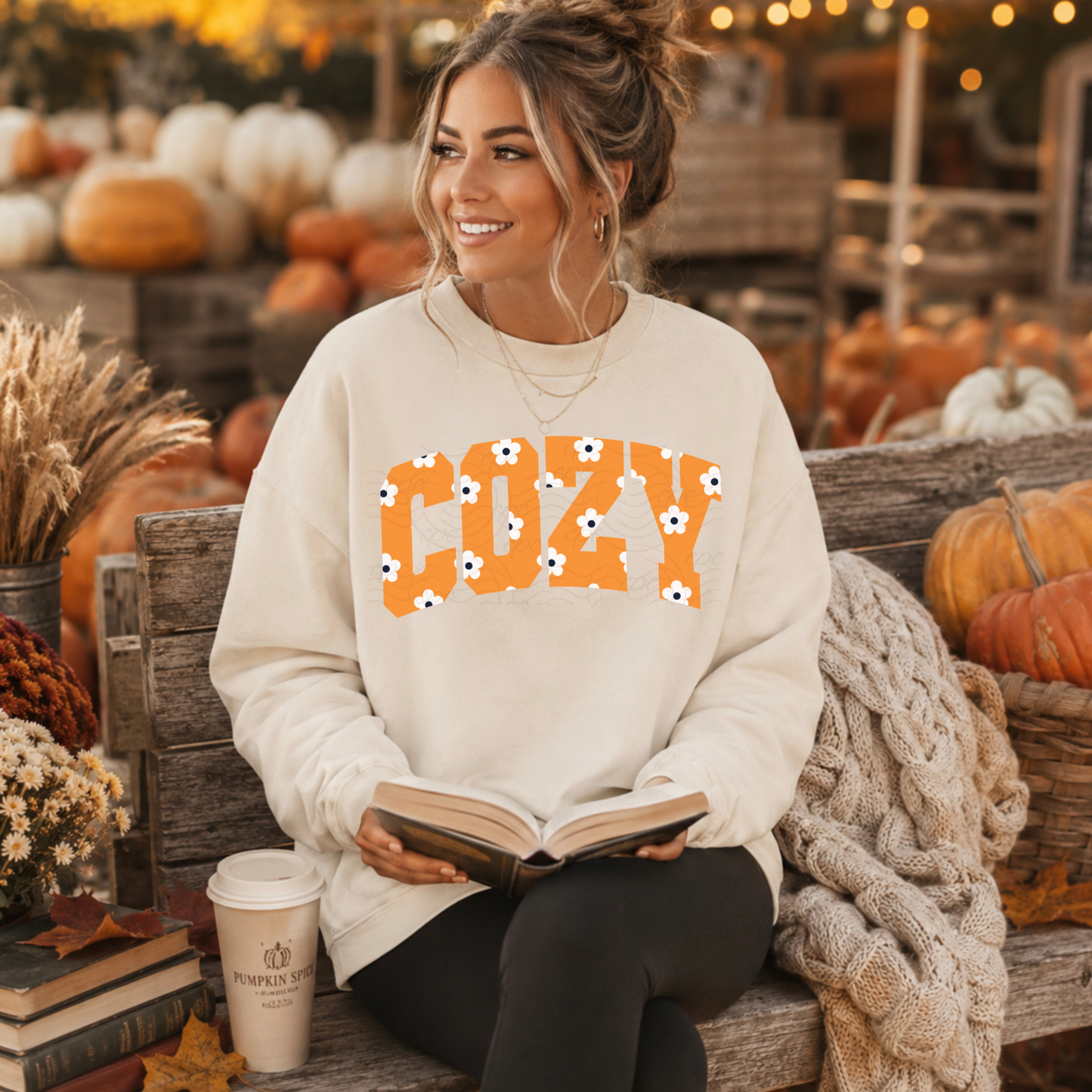 Cozy Orange Daisy