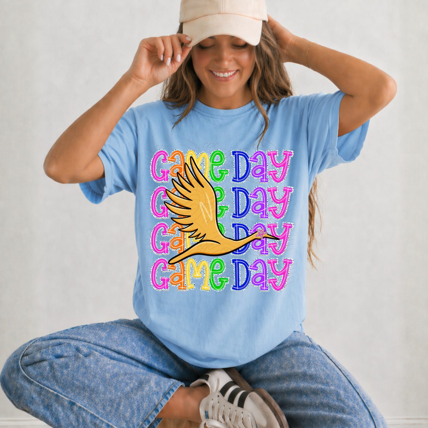 Colorful Stacked Game Day Mascots