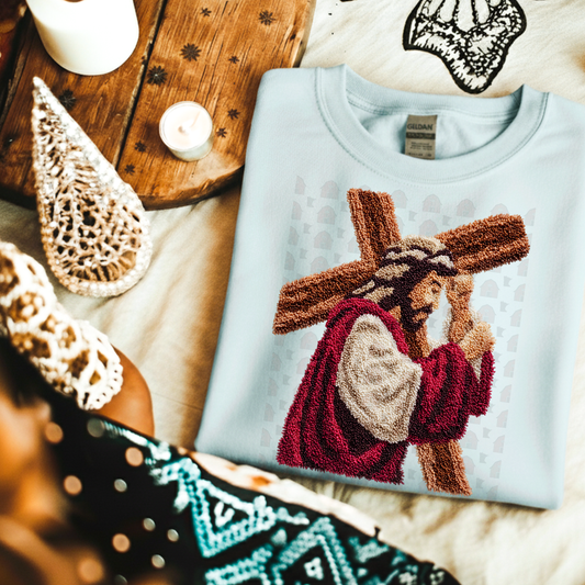 Crochet Jesus Cross