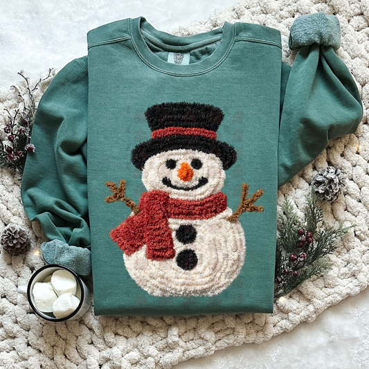 Crochet Snowman