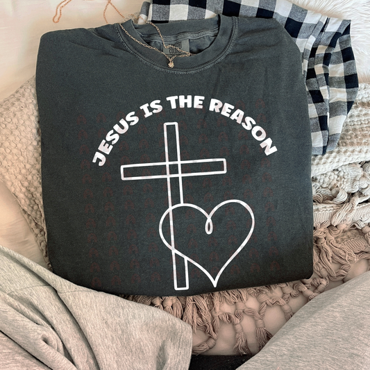 Cross And Heart Jesus Is The Reason