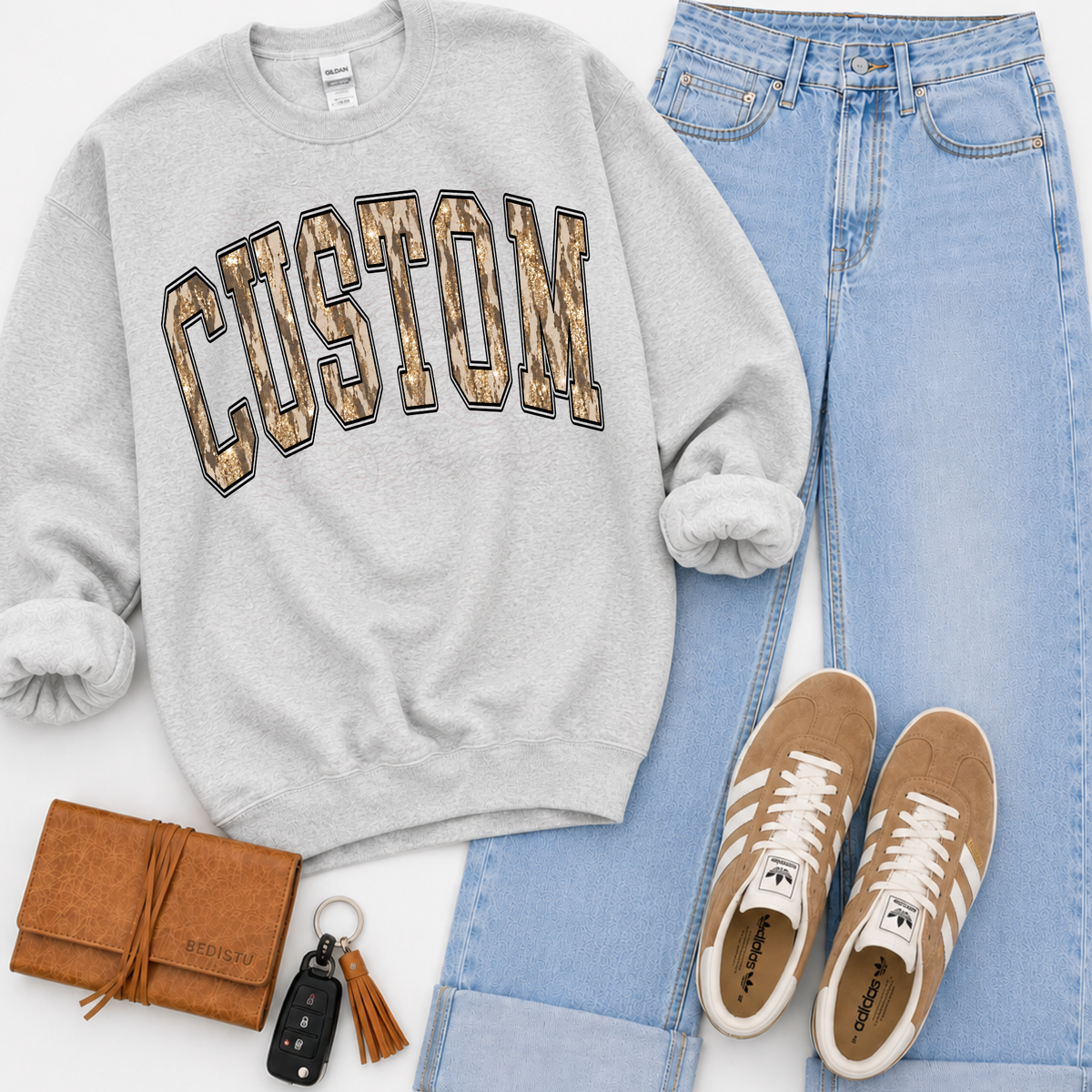 CUSTOMIZABLE - Camo Varsity