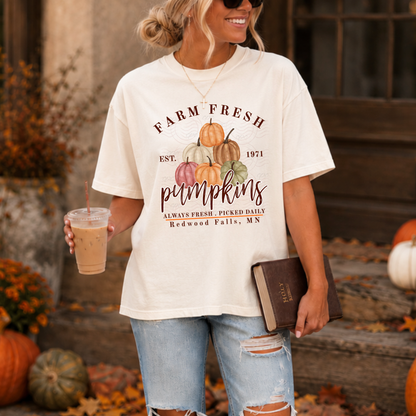 CUSTOMIZABLE - Farm Fresh Pumpkins