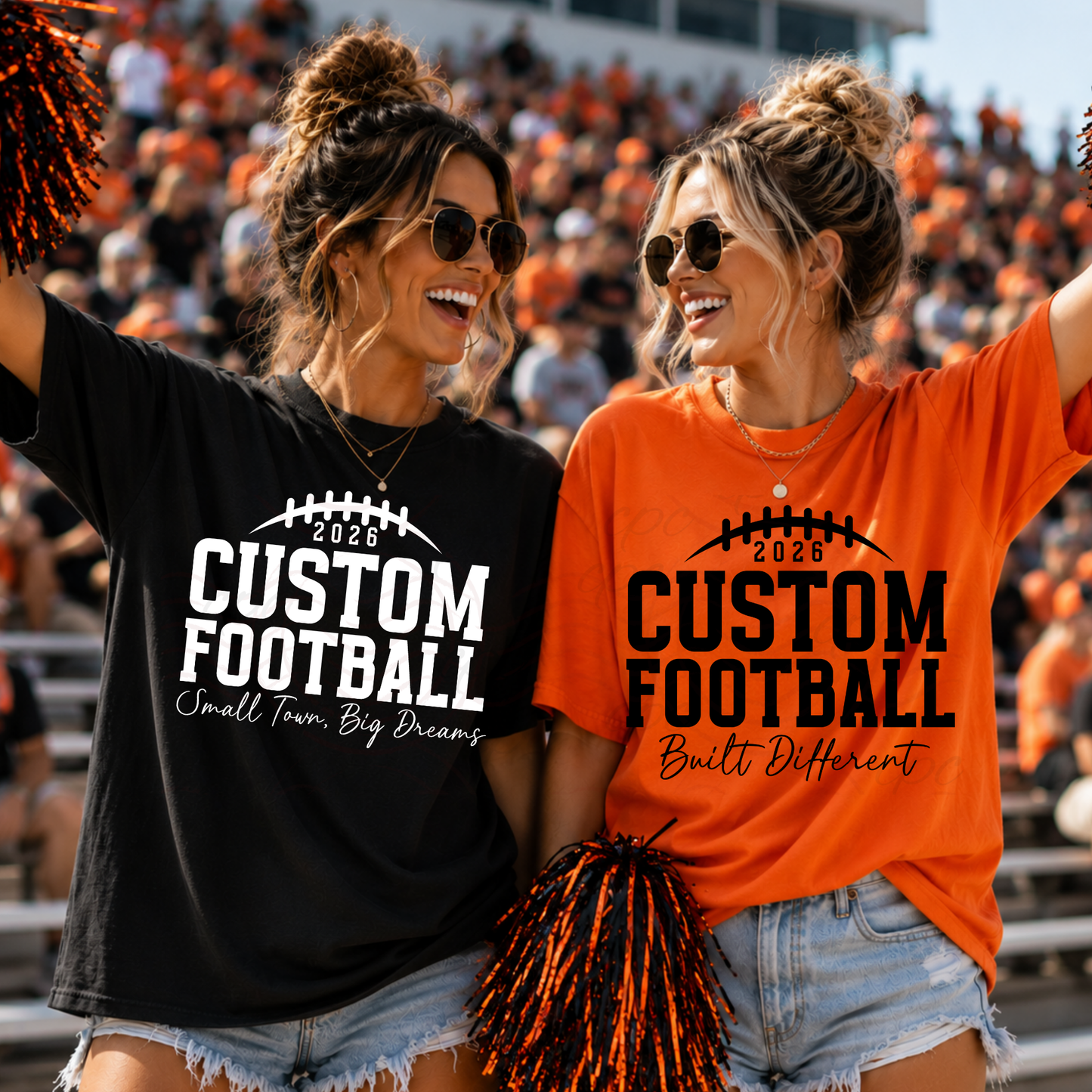 CUSTOMIZABLE - Varsity Football Tagline