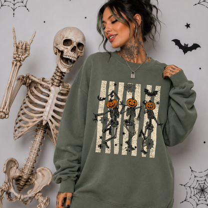 Dancing Skeletons Stripes