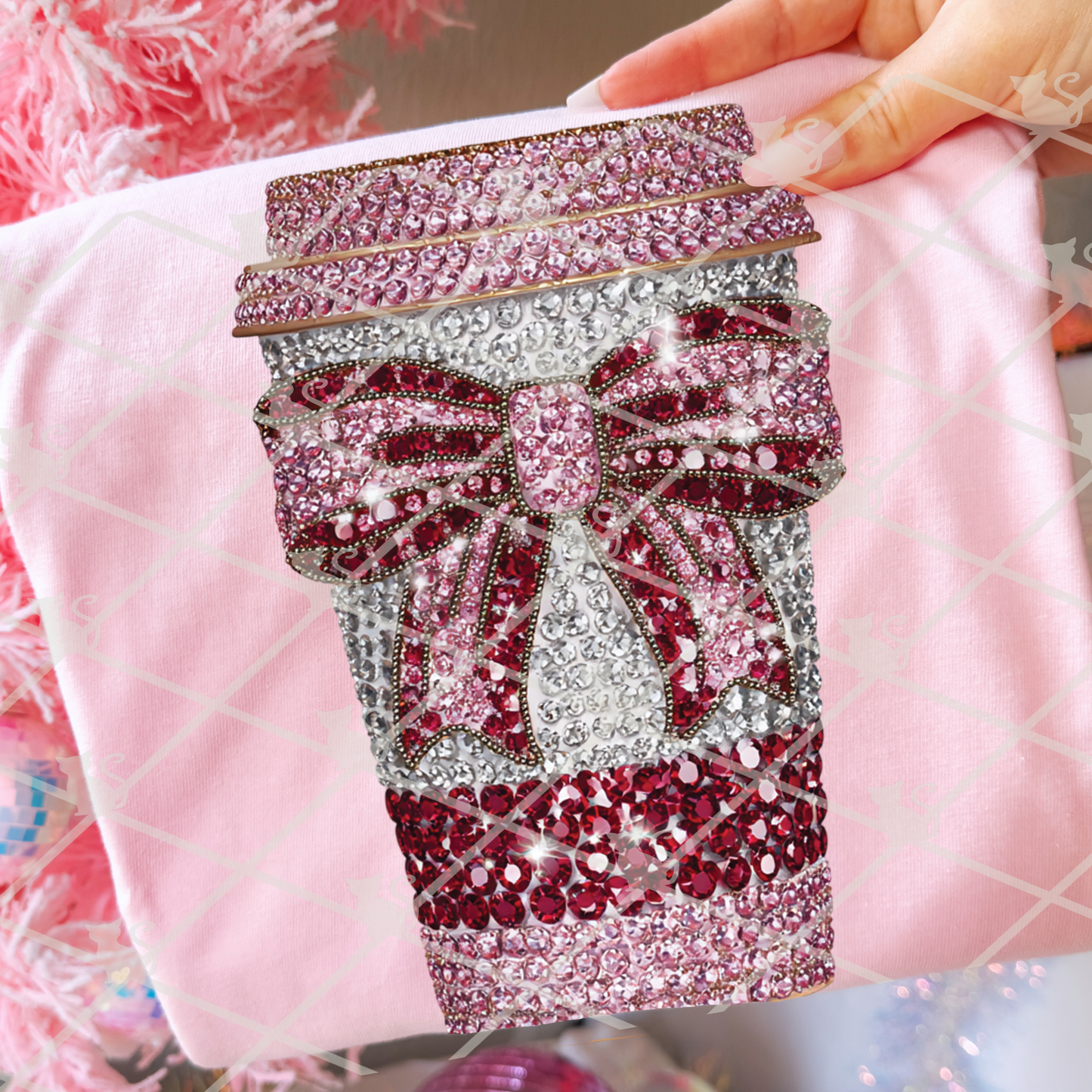 Dazzle Coffee With Bow