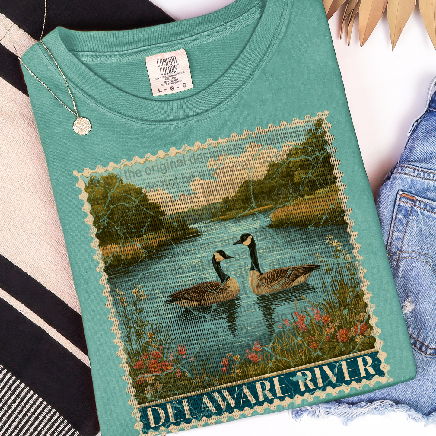 Stamped Rivers And Parks