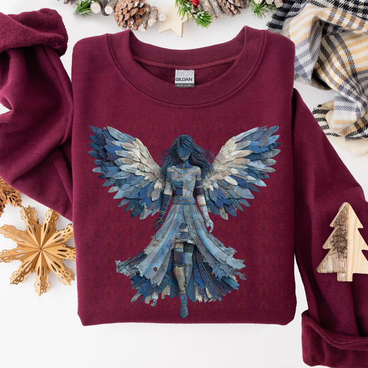 Denim Angel Patchwork