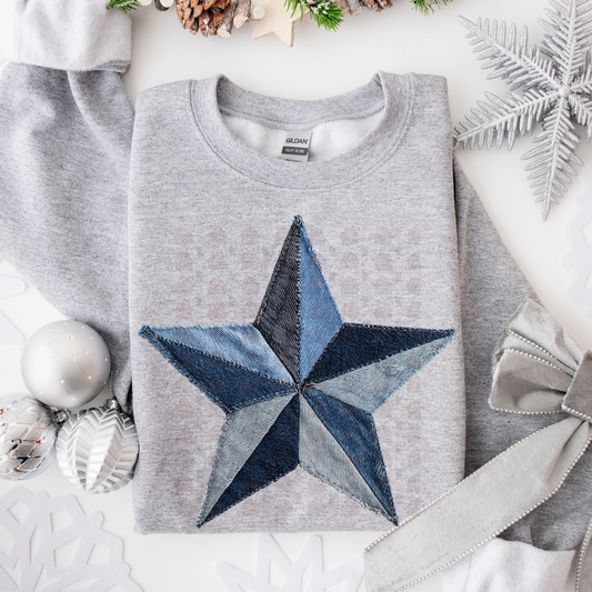 Denim Star Patchwork