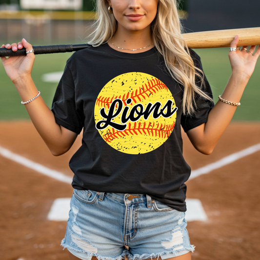 CUSTOMIZABLE - Softball With Name
