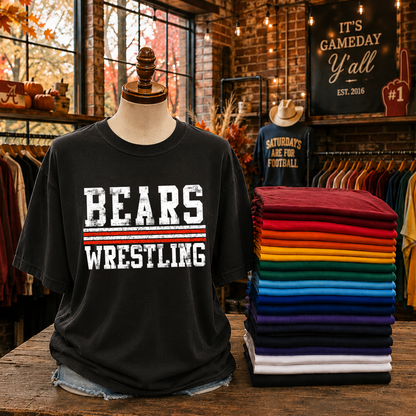 CUSTOMIZABLE - Distressed Varsity Stripes