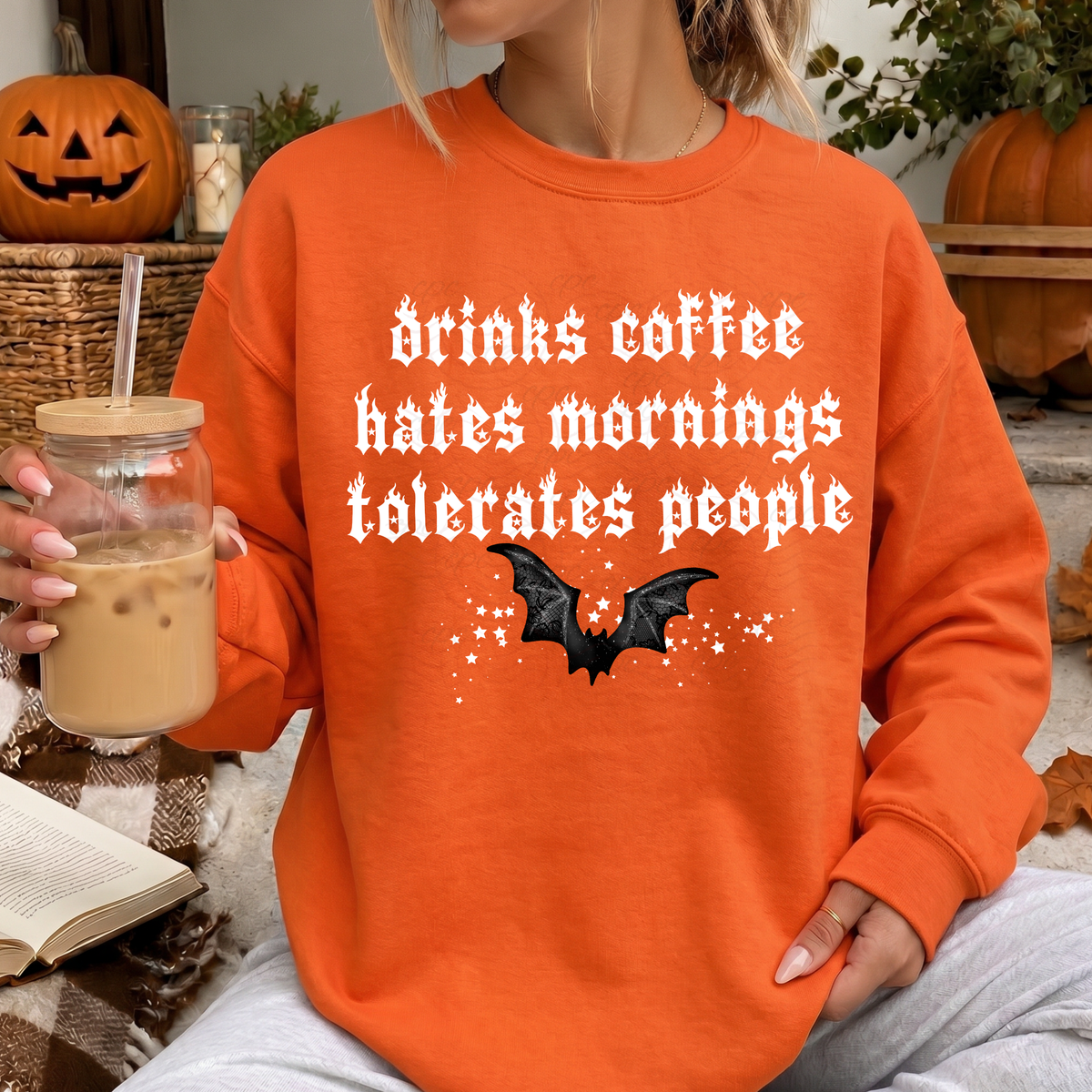 Drinks Coffee Hates Mornings