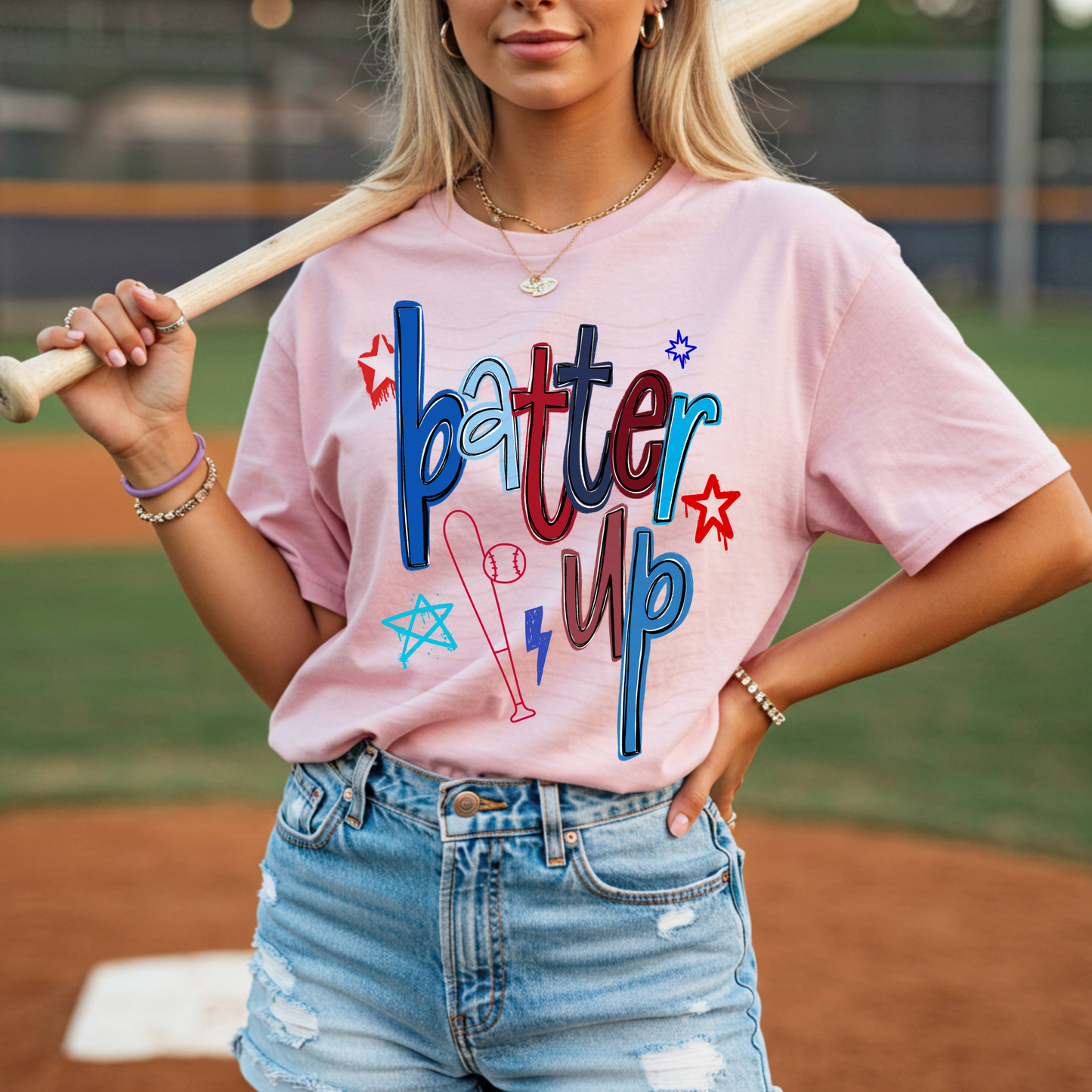 Drippy Stars Batter Up