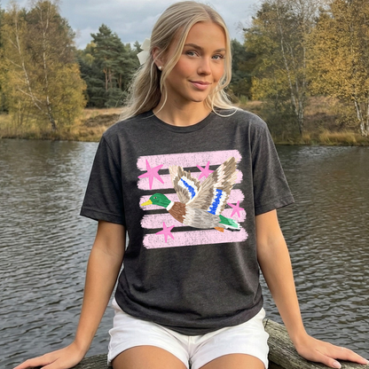 Duck Pink Stripes