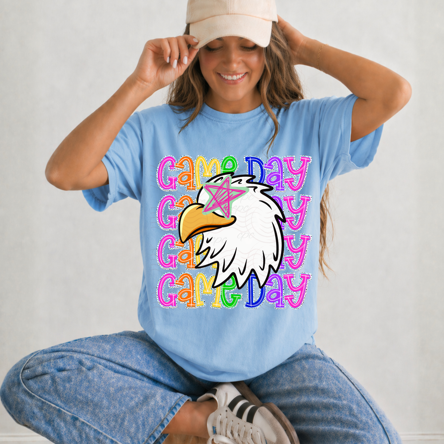Colorful Stacked Game Day Mascots