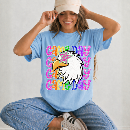 Colorful Stacked Game Day Mascots