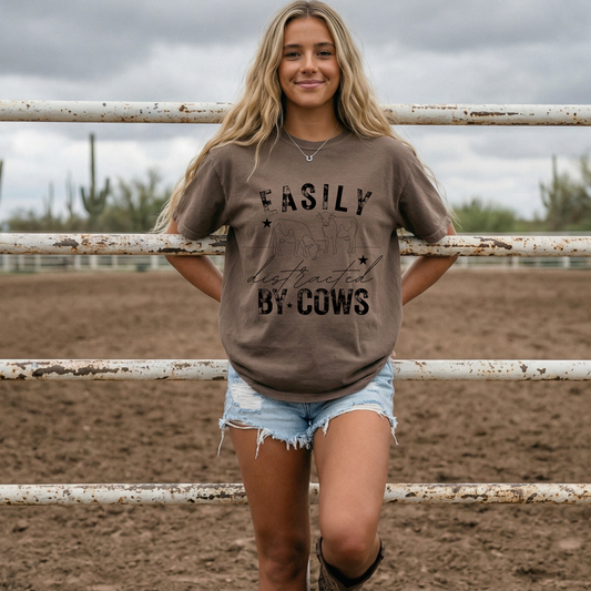 Easily Distracted By Cows