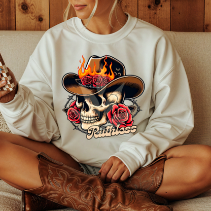 Ruthless Cowboy Skull