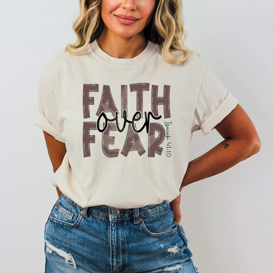 Brushstroke Faith Over Fear