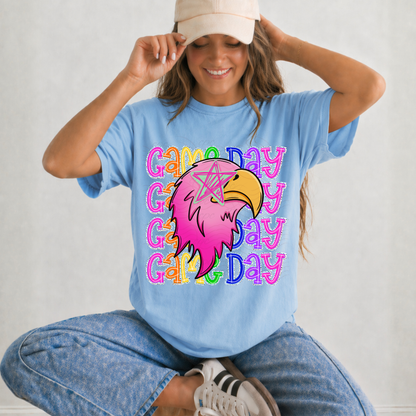 Colorful Stacked Game Day Mascots