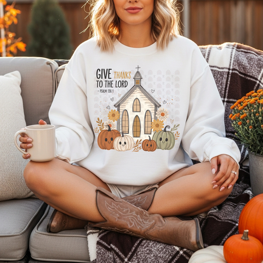 Fall Church Give Thanks To The Lord