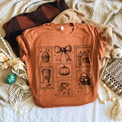 Fall Framed Stamps