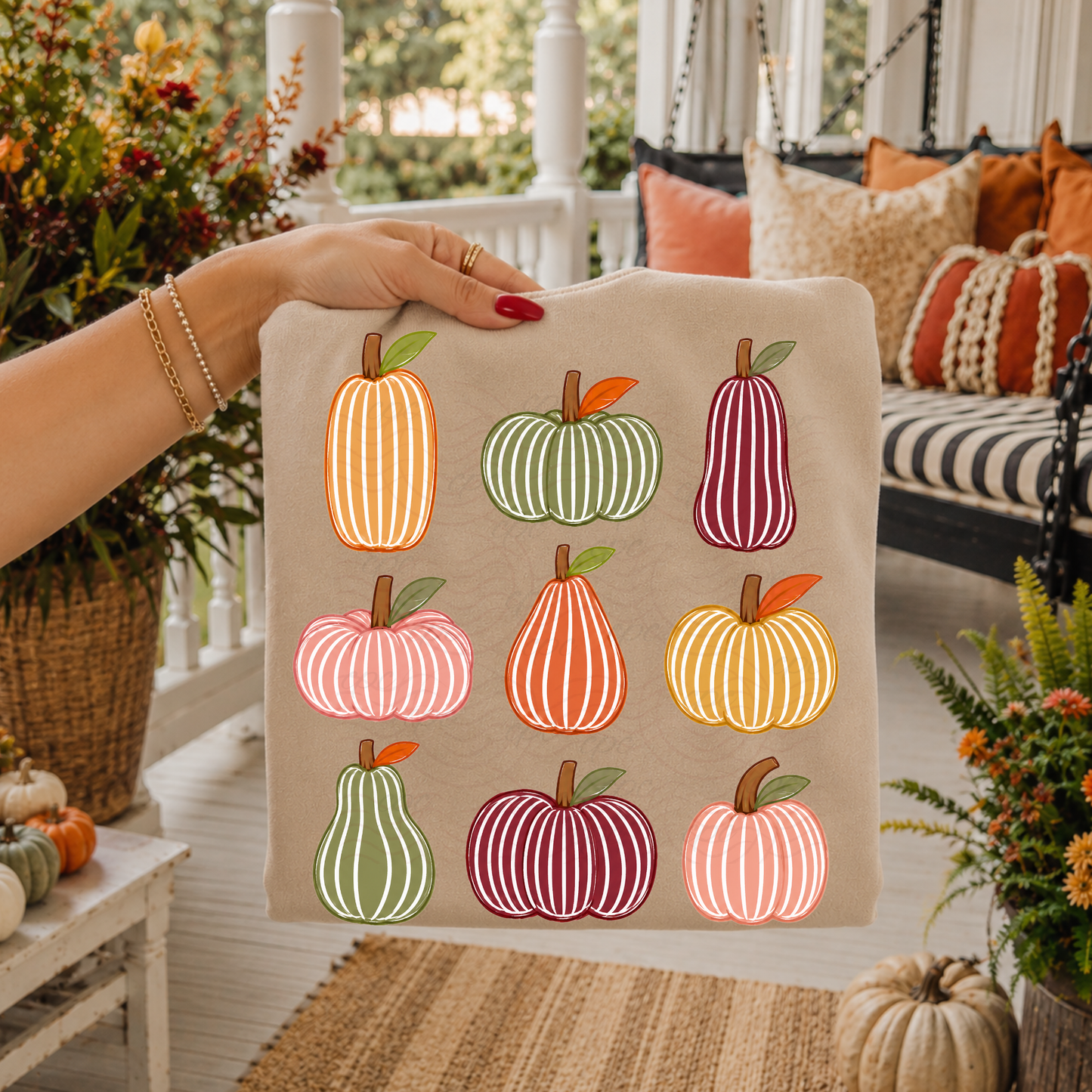 Fall Gourd Collage