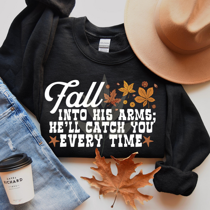 Fall Into His Arms