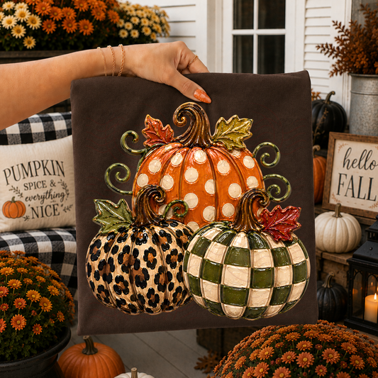 Fall Pumpkins Painted