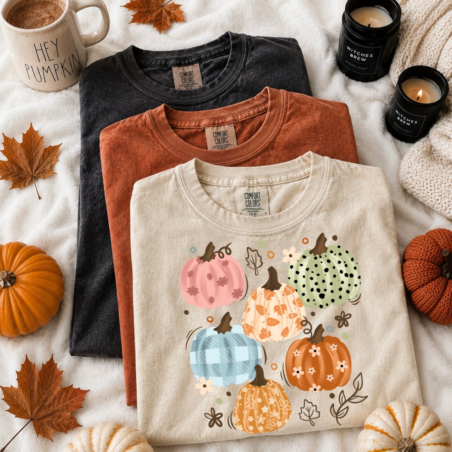 Fall Pumpkins Collage