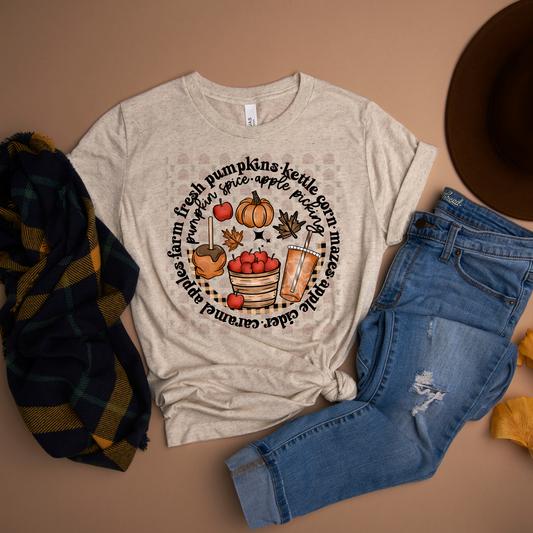 Fall Things Circle