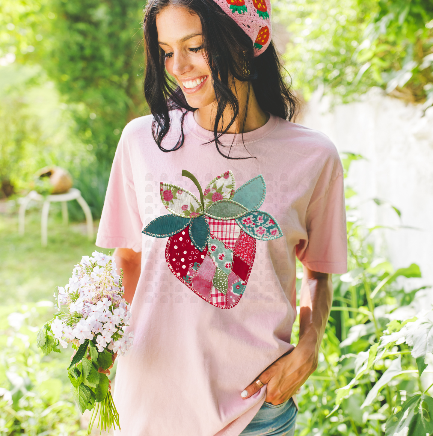 Faux Patch Strawberry
