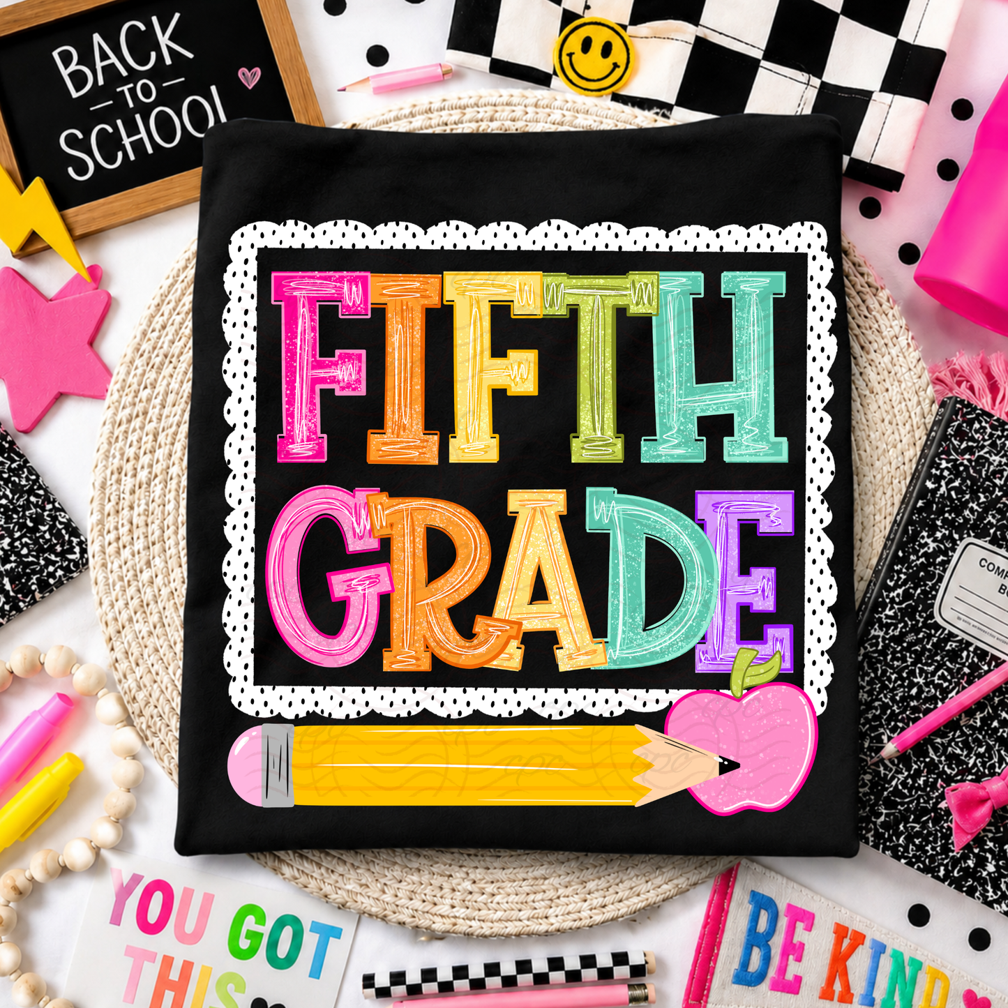 Dotted Frame Grades And School Professions