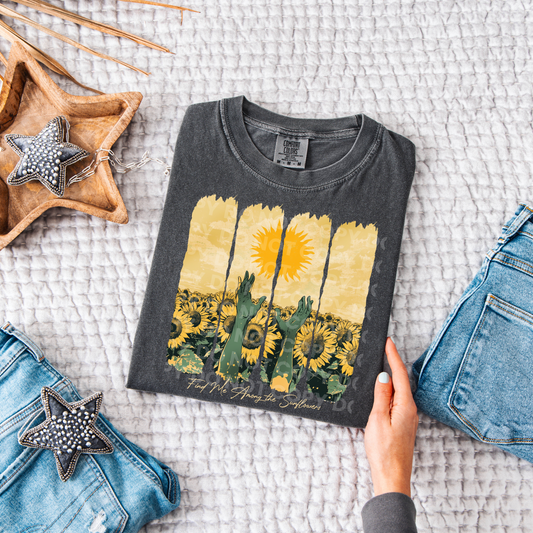 Find Me Among The Sunflowers